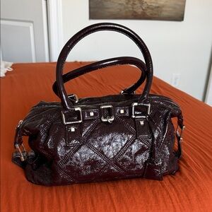 Talbots Elegant Burgundy Handbag